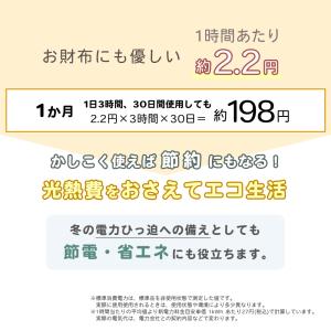ホットカーペット 防水 テーブル下 ヒーター ...の詳細画像3