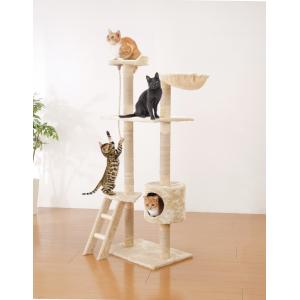 ペットアイ キャットタワー サボテン グレー つめとぎ ツメとぎ 爪とぎ