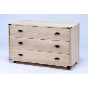 マーゼルン 総桐 組み合わせタンス 上置き 扉盆タイプ 日本製 幅100cm