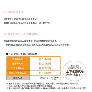 電気あんか VWH601H-PM 平型 電気 ...の詳細画像5