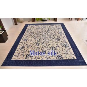 ヤクシルク段通　150段 ＨＭ2　200×250ｃｍ　大きめ3帖サイズ