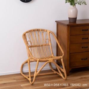 tuttuラタン四角スツール おしゃれ 籐 椅子 藤 天然素材 ナチュラル