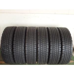 L14684-ブリヂストン W910 225/80R17.5 123/122L 中古 6本セット