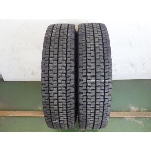 L16167-ダンロップ SP081 225/90R17.5 127/125L 中古 2本セット