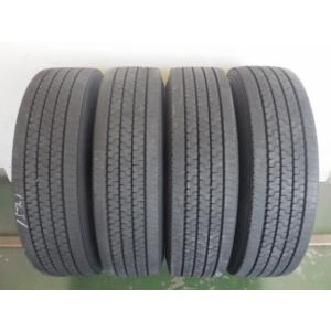 L16381-ヨコハマ ZEN 702ZE 245/80R17.5 133/131J 中古 4本セッ...