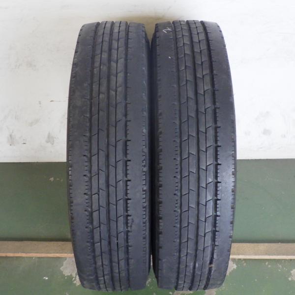 L16507-ダンロップ SPLT50 205/80R17.5 120/118L 中古 8分山 2本...