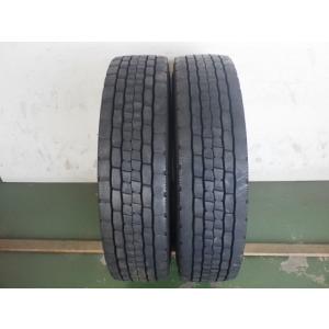 DUNLOP（ダンロップ） 225/80R17.5 123/122L 夏 SP520 F 中古 9分山 2
