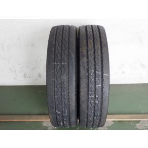 205/85R16 117/115L ブリヂストン R205 中古 8分山 2本セット サマータイヤ...