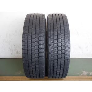 245/80R17.5 133/131J ブリヂストン W910 中古 2本セット スタッドレスタイ...