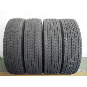 245/80R17.5 133/131J ヨコハマ ZEN 903ZW 中古 4本セット スタッドレ...