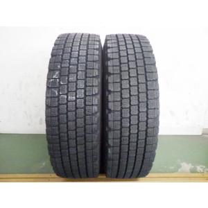 245/80R17.5 133/131J ブリヂストン W910 中古 2本セット スタッドレスタイ...