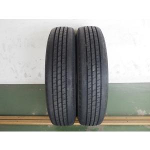 205/85R16 117/115L ブリヂストン R205 中古 8分山 2本セット サマー  