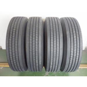 225/90R17.5 127/125L ダンロップ SP122 中古 7分山 4本セット サマータ...