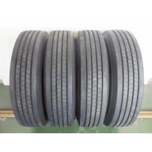 225/90R17.5 127/125L ダンロップ SP122 中古 8分山 4本セット サマータ...