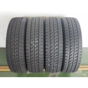 215/70R17.5 118/116L ブリヂストン W979 中古 7分山 4本セット スタッド...