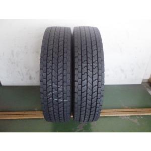 225/80R17.5 123/122L YTR 冬 902ZE 中古再生 2本セット スタッドレス...