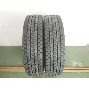 225/80R17.5 123/122L YTR 冬 902ZE 中古再生 7分山 2本セット スタ...