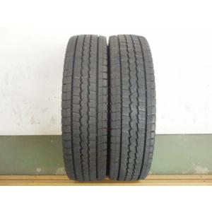 205/80R17.5 120/118L ダンロップ DUNLOP 冬 LT03 中古 8分山 2本...