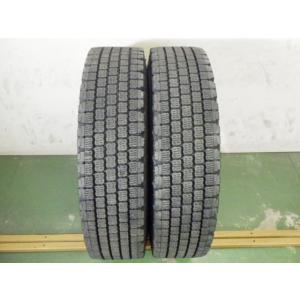 225/80R17.5 123/122L BRM 冬 W910 中古再生 2本セット スタッドレスタ...