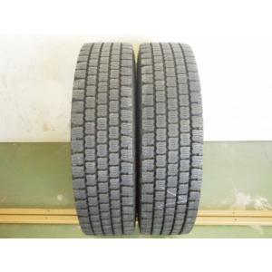225/80R17.5 123/122L 冬 中古再生 2本セット スタッドレスタイヤ 225/80...