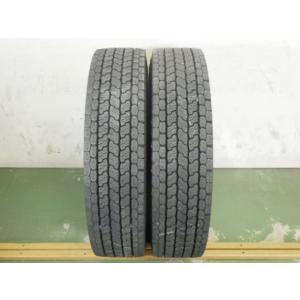 225/80R17.5 123/122L YTR 冬 902ZE 中古再生 2本セット スタッドレス...