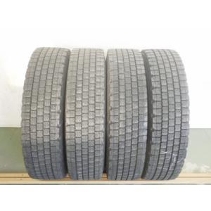 225/80R17.5 123/122L BRM 冬 W910 中古再生 4本セット スタッドレスタ...