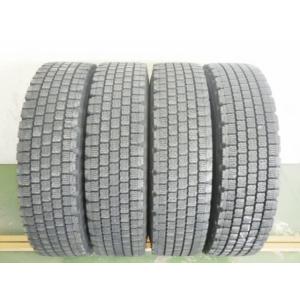 225/80R17.5 123/122L BRM 冬 W910 中古再生 4本セット スタッドレスタ...