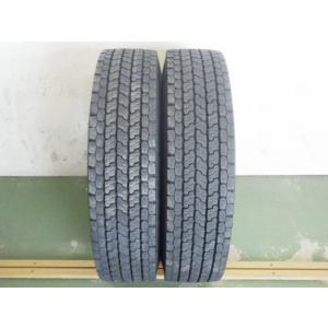 225/80R17.5 123/122L YTR 冬 902ZE 中古再生 2本セット スタッドレス...