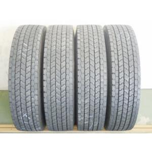 225/80R17.5 123/122L YTR 冬 902ZE 中古再生 4本セット スタッドレス...