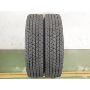 225/80R17.5 123/122L YTR 冬 902ZE 中古再生 7分山 2本セット スタ...