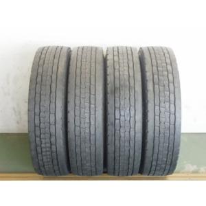 225/80R17.5 123/122L ダンロップ DUNLOP MIX SP680 中古 4本セ...
