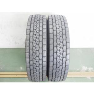 225/80R17.5 123/122L ブリヂストン BS MIX M800 中古 7分山 2本S...