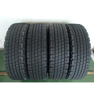 L6255-ブリヂストン W910 245/80R17.5 133/131J 中古 4本セット スタ...
