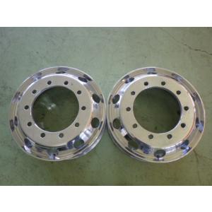 22.5×8.25 PCD:335 10穴 +165 ALCOA ISO 中古 2本セット アルミホ...