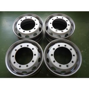 22.5×9.00 PCD:335 10穴 +156 HAYES LEMMERZ ISO 中古 4本...