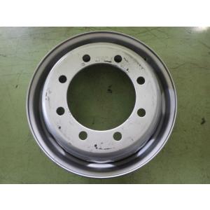 19.5×6.75 PCD:275 8穴 TOPY ISO DXR +147 中古 1本のみ スチー...