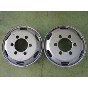19.5×6.75 PCD:275 8穴 TOPY ISO DXR +147 中古 6本セット スチール