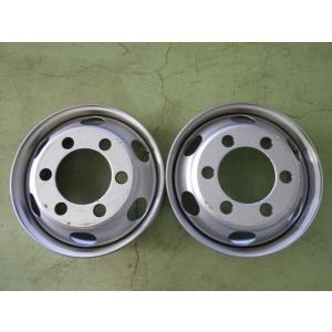 17.5×6.00 PCD:222.25 6穴 +127 TOPY JIS DM3E 中古 2本セッ...