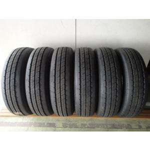 ダンロップ SPLT38A 205/75R16 113/111L 中古 9.9分山 6本セット