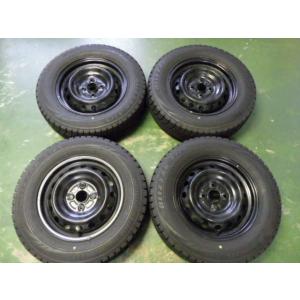TOYO TIRES 165/70R14 中古 4本セット 冬タイヤ 鉄ホイール トーヨー