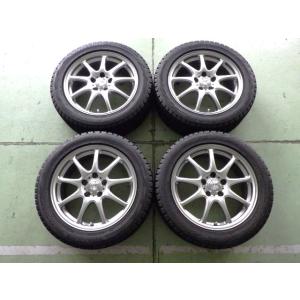 225/50R17 中古 4本セット 冬タイヤ アルミホイール ブリヂストン BLIZZAK REV...