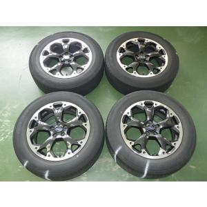 スバル純正アルミホイール＋スタッドレスタイヤ(225/60R18)セット中古品 BRIDGESTONE（ブリヂストン） 中古タイヤ スタッドレスタイヤ ホイール