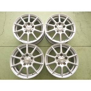15×6.0J 5穴 MANARAY マナレイ smart 中古 4本セット アルミホイール WH2...