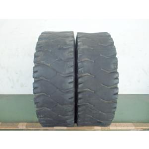 250-15 16PR ダンロップ DUNLOP  POWERLIFTER FK71 中古 2本セッ...