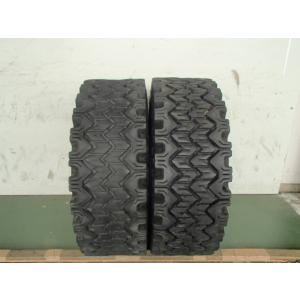 250-15 16PR ダンロップ DUNLOP POWERSNOW 中古 2本セット フォークリフ...
