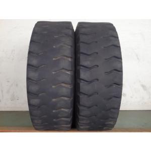 X1174-ブリヂストン J-LUG 250-15 16PR 中古 2本セット フォークリフト
