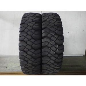 X1290-ダンロップ FK302 8.25-15 16PR 中古 2本セット フォークリフト
