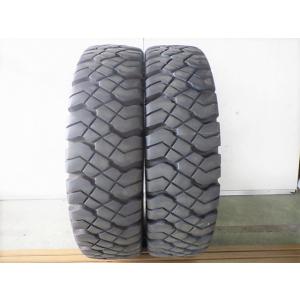 X1300-ダンロップ FK302 8.25-15 16PR 中古 2本セット フォークリフト