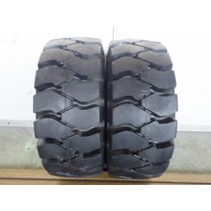 16×6-8  ダンロップ POWERLIFTER M DG 中古 9.9分山 2本セット フォーク...