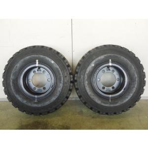 6.50-10 12PR 中古 9.9分山 2本セット 夏タイヤ 鉄ホイール CASMO SOLID...